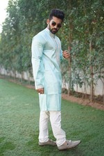 Coton Homme Kurta Churidar