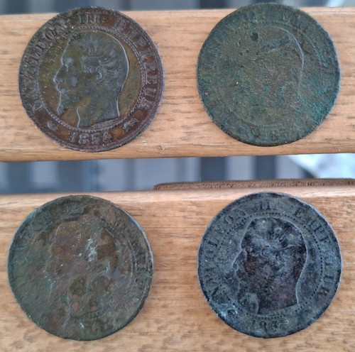 Lot centimes napoléon - x, 5