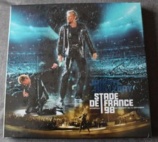Johnny Hallyday, Stade de France 98, coffret 4 X 33 tours vinyl couleur