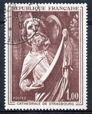 STAMP / TIMBRE FRANCE OBLITERE N° 1654 TABLEAU CATHEDRALE DE STRASBOURG