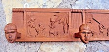 patère porte manteaux Africain en bois sculpté n°1