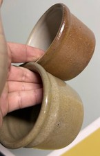 Pot Terre Cuite Vernissé Ancienne Gris Poterie XIXeme Pot à Graisse