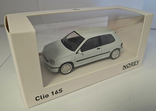 Renault clio 16s blanc 1991 - renault,