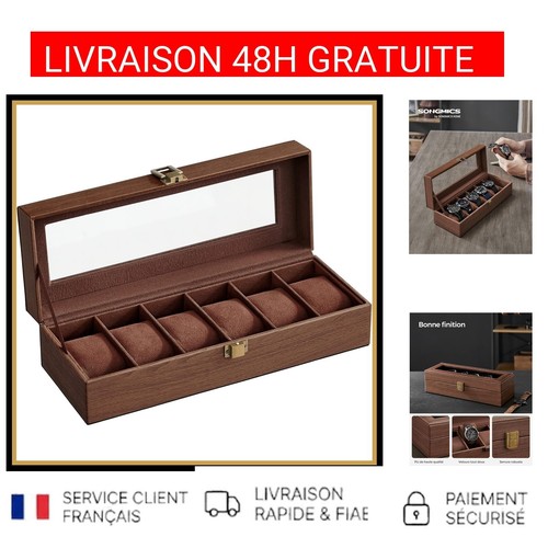 Boîte montres songmics - à,