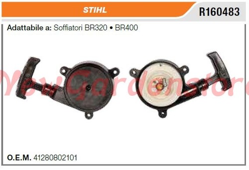 Démarrage stihl souffleur - démarrage,