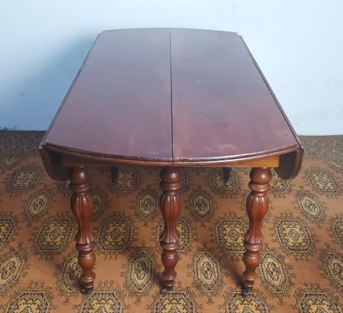 Table louis philippe noyer - table,