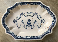 Ancien Petit Plat Faience