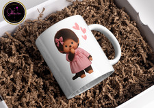 MUG CERAMIQUE KIKI FILLE ROSE