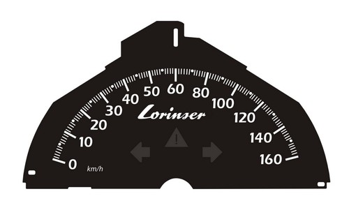 Compteur vitesse cadran - de,