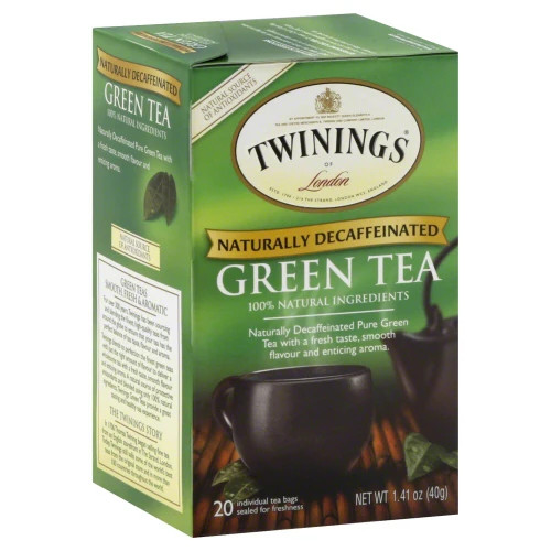 Thé vert décaféiné - vert,