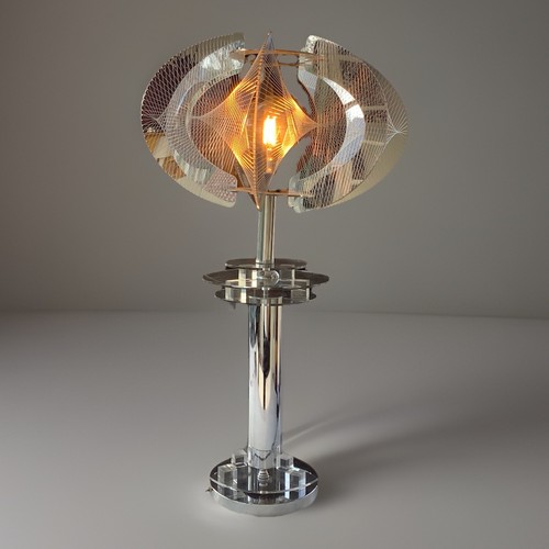 Cinétique lampe sculpture 90 - cinétique,