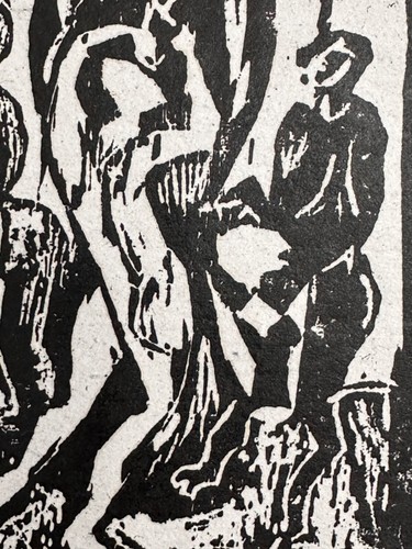 Gravure moderne portrait - gravure,