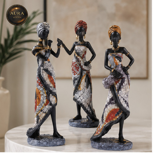 Ensemble figurines - 3,