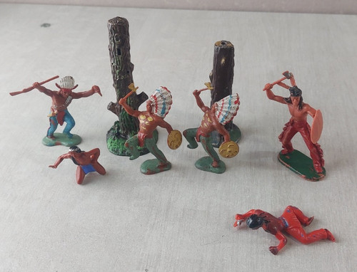 Lot soldats indiens - lot, indiens,