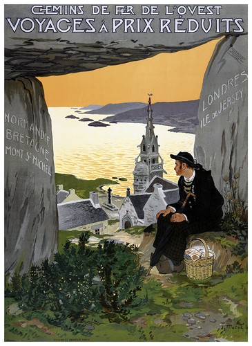 Affiche chemin fer - affiche, ouest
