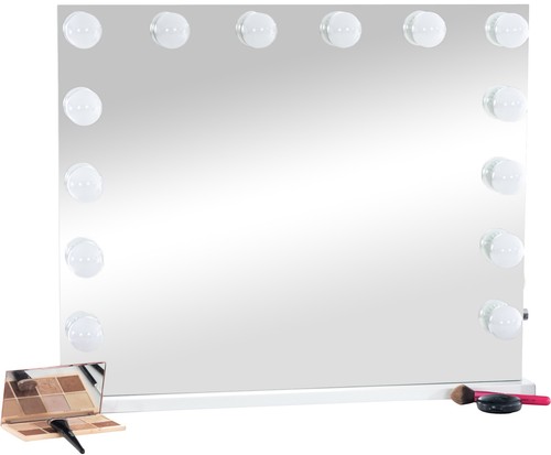 Miroir led maquillage - led, de