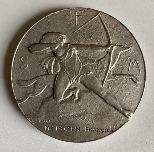 Très rare médaille art déco - très,