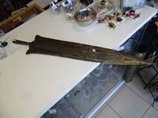 FER de LANCE AFRICAINE FER FORGE African ART ETHNIQUE 58cm  Old spearhead