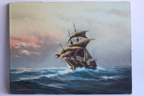 Tableau bateau trois mâts - bateau, trois-mâts