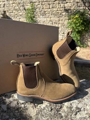 Red wing inch chelsea - red, boots