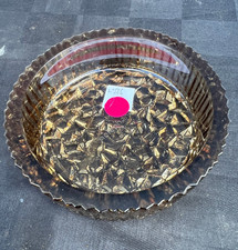 Vide poche en verre fumé