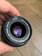 Ricoh 35-70mm 1:3 .4-4.5 Objectif Rikenon P Macro Caméra Lentille (Pentax K)