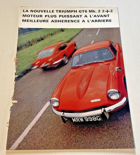 Brochure vente triumph - de,