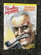 GEORGES BRASSENS Revue PAROLES
