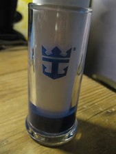 Royal Caribbean Cruise Line Ship Cocktail Shooter France Anchor Disco Shot Glass