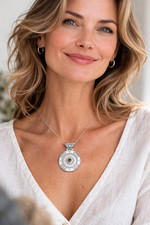 Grand pendentif argent 925