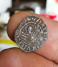 Monnaie Médièvale de Venise. doge Antonio Venier . 1 Tornesello . 1382-1400