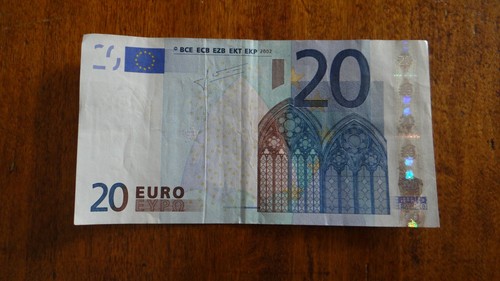 Billet euros 2002 signature - 2002,