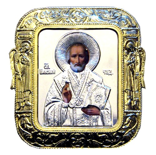 Icone religieuse saint nicolas - icone,