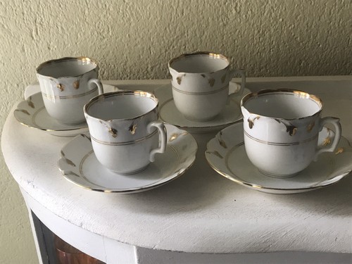 Porcelaine paris tasses - 4,
