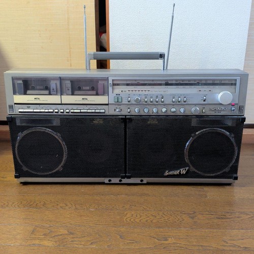 Sharp 909 vintage boombox - sharp,