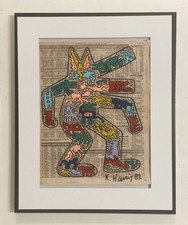 Dessin d’après Keith Haring