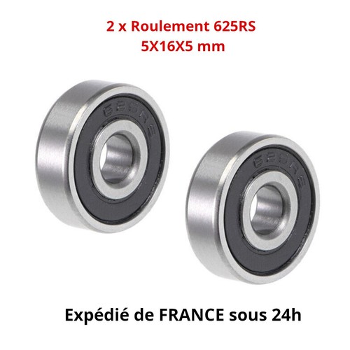 Roulement billes 625 2rs - 2,