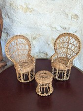 ancien Salon De Poupée En