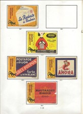 Etiquettes de boîtes