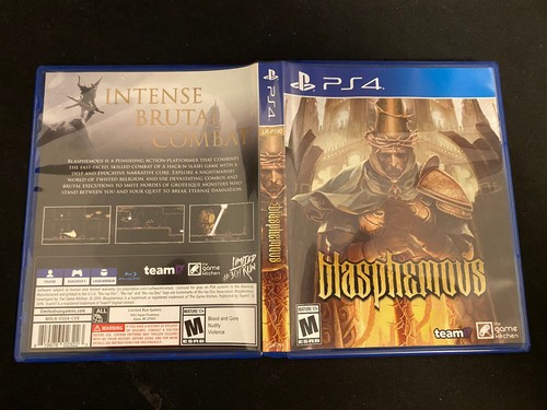 Blasphemous limited run - (ps4),