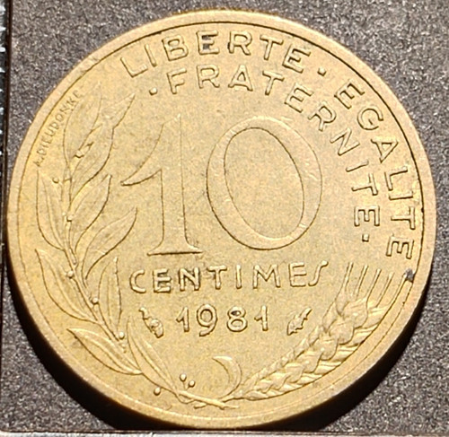 Centimes marianne 1981 - marianne,