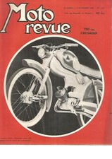 MOTO REVUE N°1.313 LA 250 CC ROYAL-ENFIELD "CRUSADER" / CYCLO CLAEYS "ARTOIS"