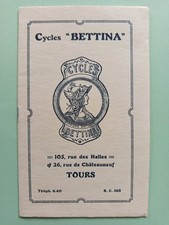 ancien catalogue CYCLES