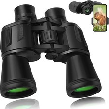 Jumelles Sport Chasse Militaires Puissantes Haute Vision Nocturne 20x50 Zoom