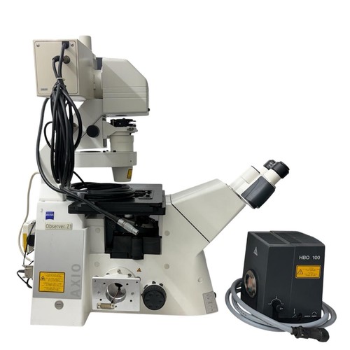 Microscope inversé - , à
