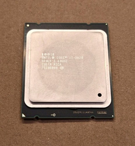 Intel core 3820 cpu - core, i7-3820