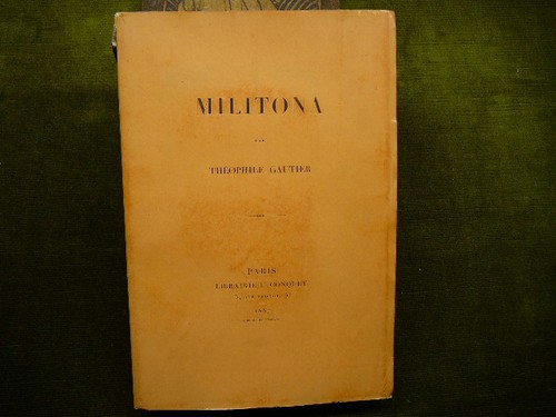 Militona théophile gautier - militona,