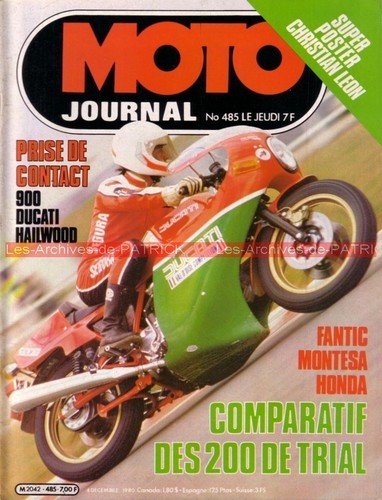 Moto journal 485 ducati 900 - moto,