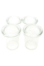  WECK Bocaux de Conservation Transparent Style Scandinave