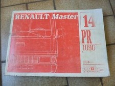 n°rn192 catalogue pieces detachées renault master pr1090-14